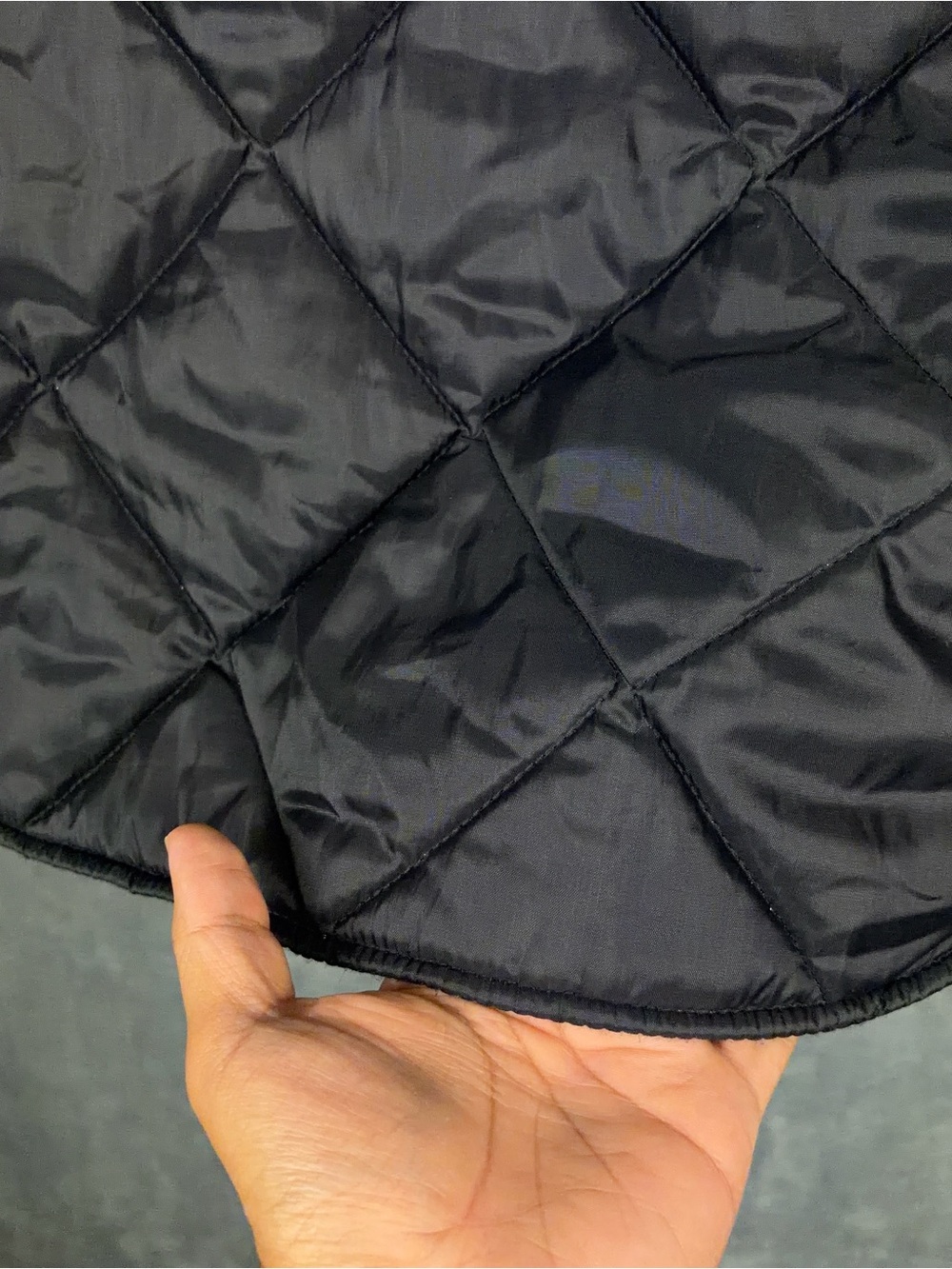 Vintage Big Smith Quilted Vest Mens Size 3XL Black Zip Up Made in USA - Picture 13 of 15